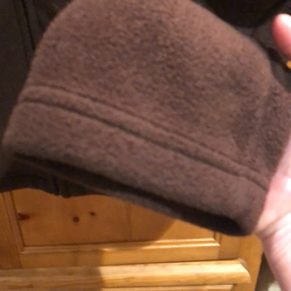 Carroll Reed, Brown fleece jacket with zipper and pockets - Picture 7 of 7